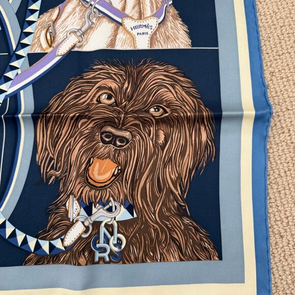 HERMES Jour de Casting 70cm Silk Scarf - Picture 10 of 12